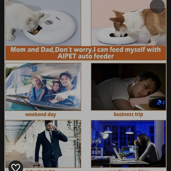 Aipet Timed Automatic Pet Feeder - Picture 2 of 6